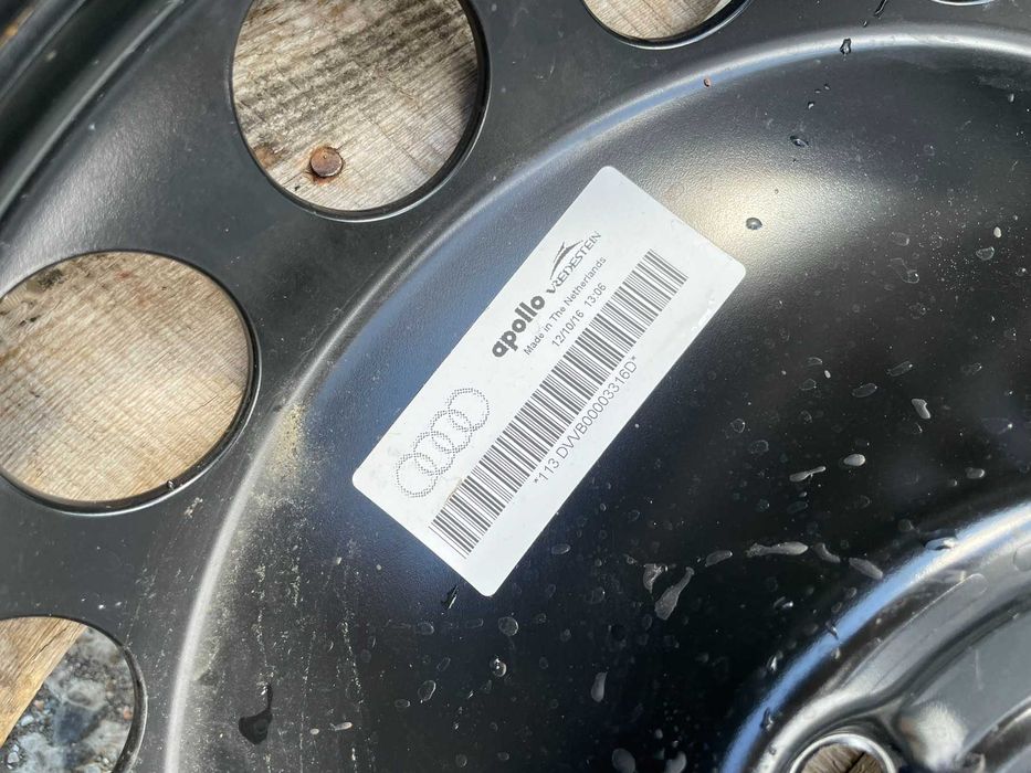 18 резервна джанта Патерица 5х112 AUDI Q5 6J et24 Vredestain 195/75