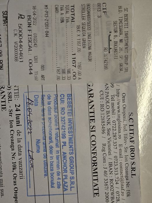 Carucior copii 1-3 ani Inglesina Maior