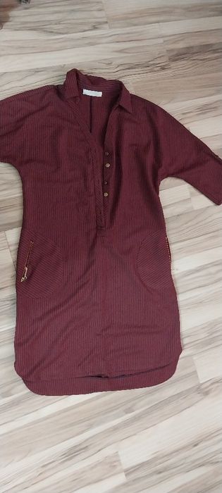 Платье -рубашка .