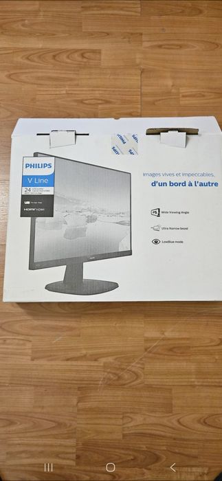 Kit Monitor Philips 23,8"  + Tastatura Wireless