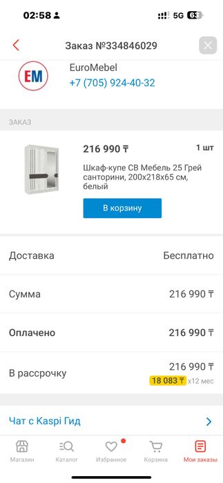 Купе шкаф для одежды