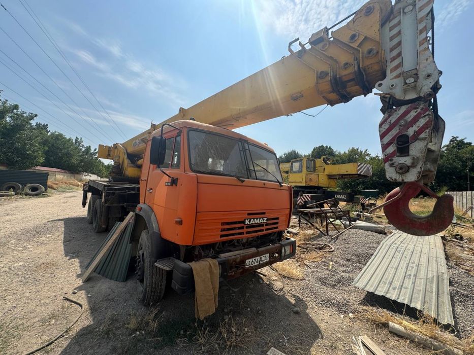 Камаз кран 31 тонна