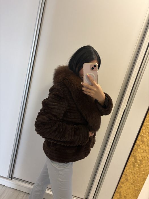 Blana naturala par de vulpe