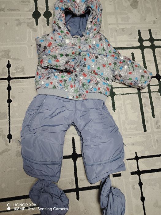 Зимний комбинезон на мальчика