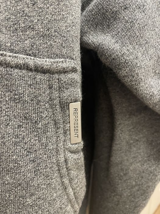 Hoodie hanorac Represent gri mărime S oversized bărbați / femei