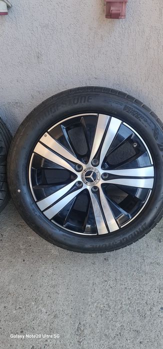 Jenti cu anvelope BRIDGESTONE vara 17 (aproape noi)Mercedes cu sensori