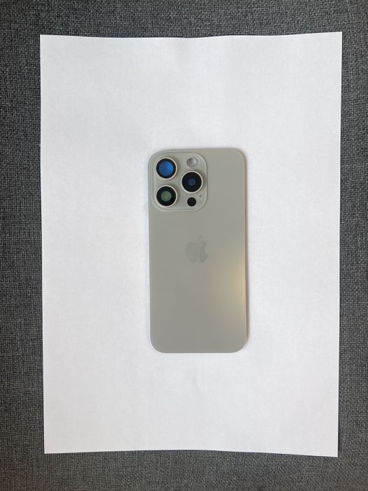 Sticla iPhone 15 Pro Natural Titanium