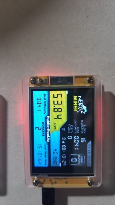 Продам Nerd miner v2 шанс поймать блок btc.