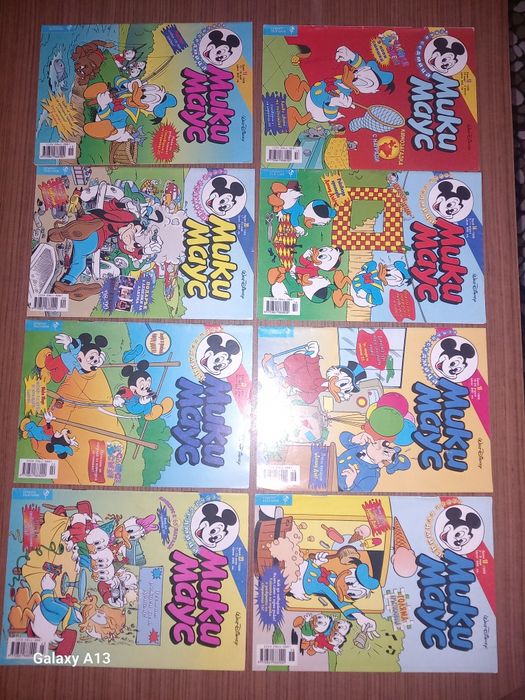 Мики Маус, Доналд дък,  Бамсе,  Флинтстоун , Том и Джери