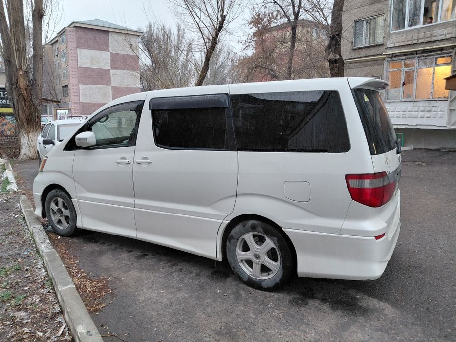 Альфард в ОТС, родной окрас