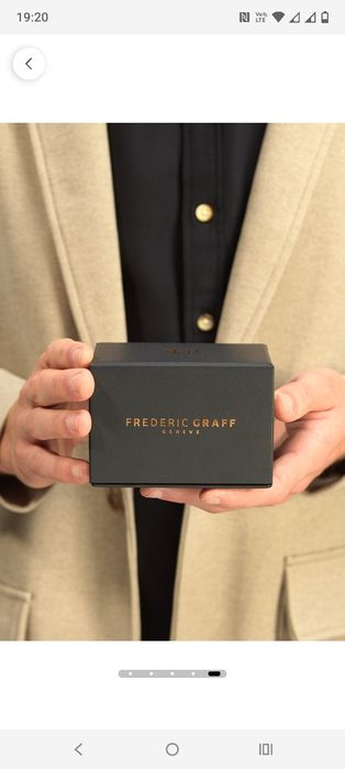 Frederic Graff Ceas-bratara din otel inoxidabil