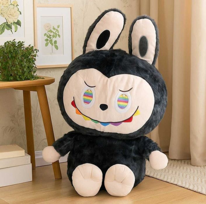 Labubu limited edition labubu 100 черно Лабубу 100 см плюшена играчка
