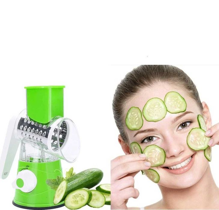 Интересно ренде тип ръчна мелничка с 3 рендета от неръждаема стомана