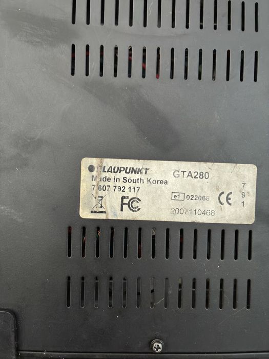 Blaupunkt GTA 280 усилвател