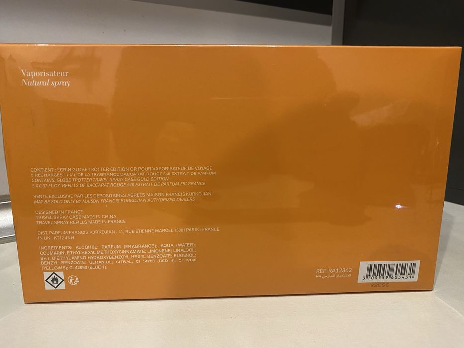 Maison Francis Kurkdjian Grand Soir Travel Set