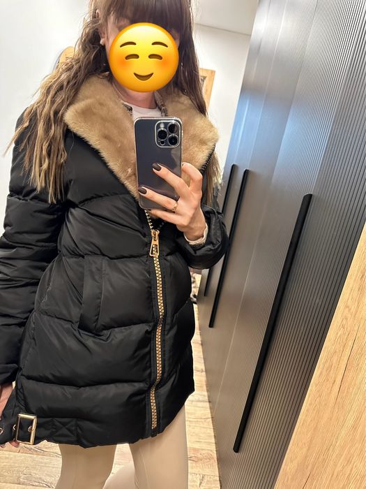 Пуховик женский норка