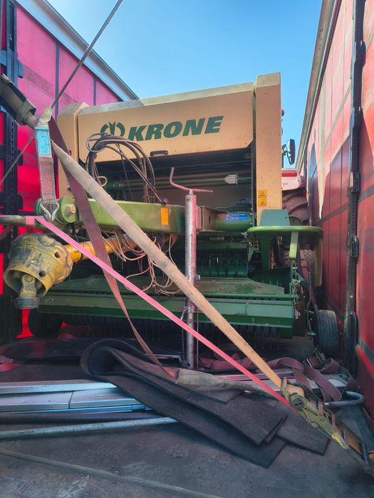 Balotiera presa Krone Round pack 1250 ață plasă