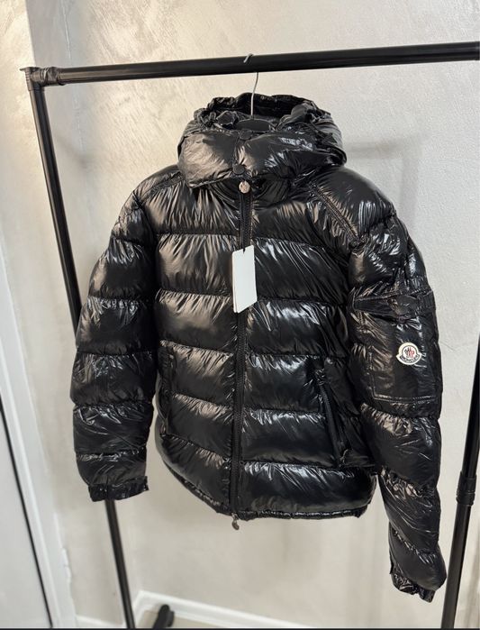 ТОП monc*er яке черно с NFC