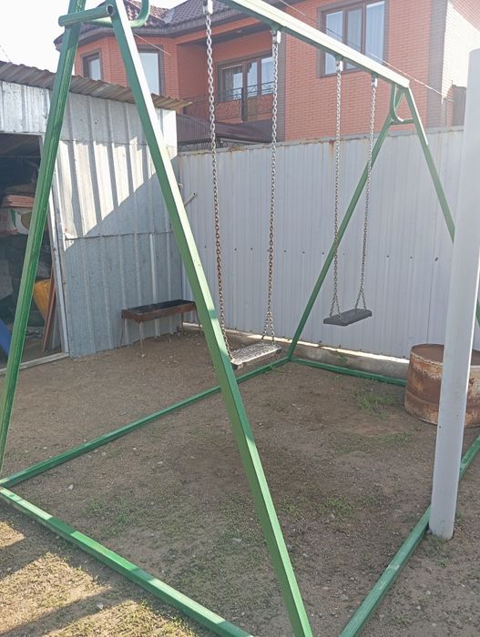 Железная качеля на двоих