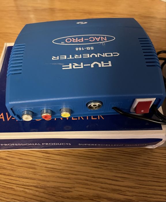 Портативен ТВ Тенто СССР + модулатор