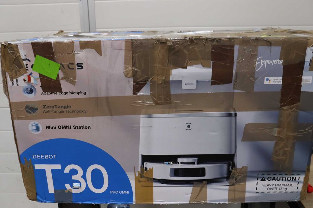 Прахосмукачка робот ECOVACS DEEBOT T30 PRO Omni,Mop11000PA,гореща вода