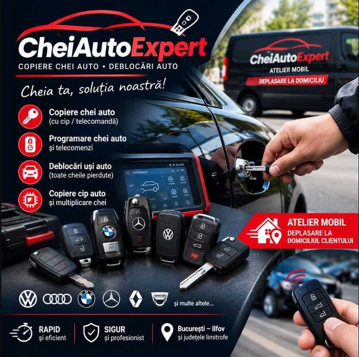 Chei Auto Bucuresti Ilfov - Atelier Mobil