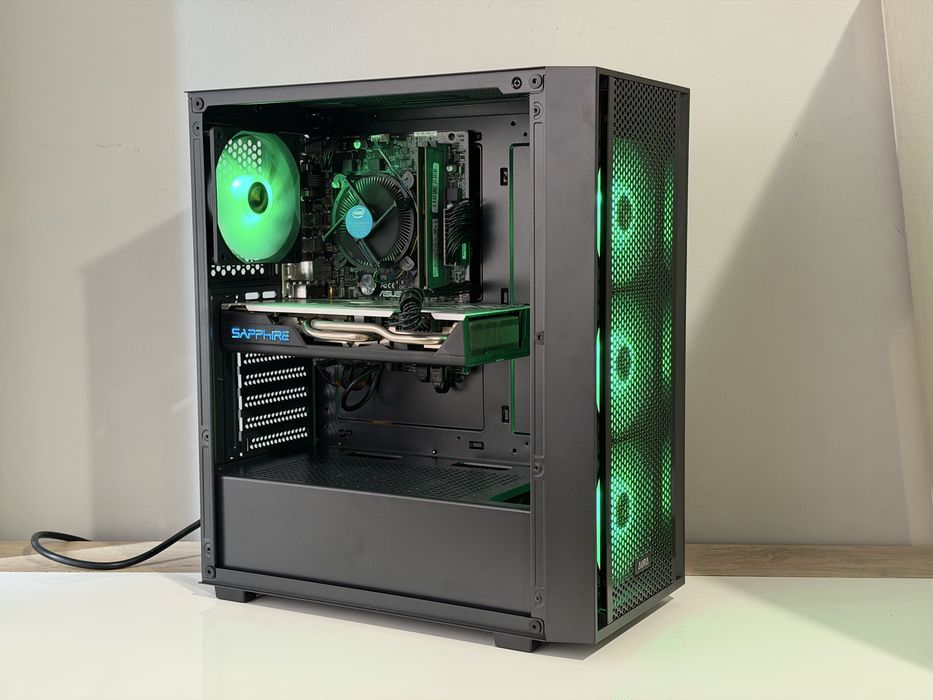 Геймърски компютър i5-7400 | RX570 4GB | 8GB DDR4