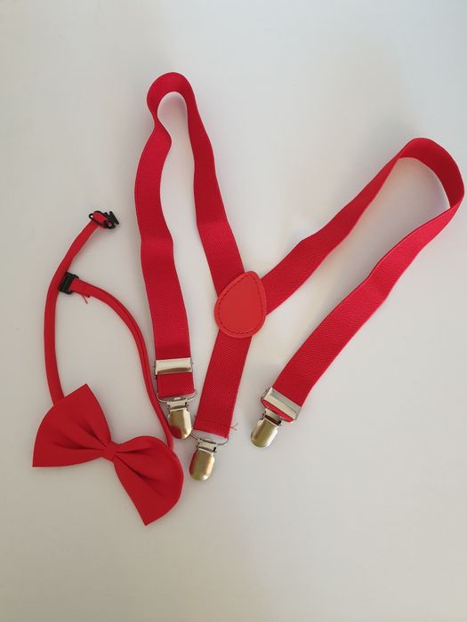 Подтяжки и бабочка для мальчика