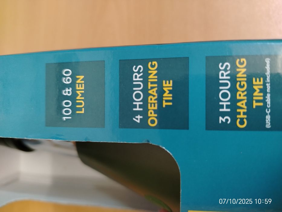 Къмпинг лампа с две светлини