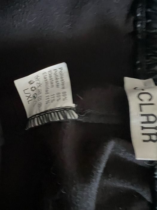 Брюки экокожа укороченные