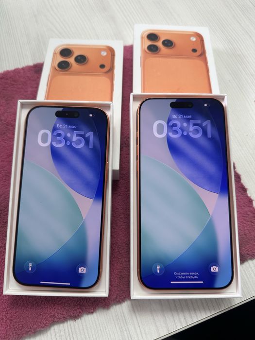 Iphone 17 pro 256/100% / 17 pro max 512/100%