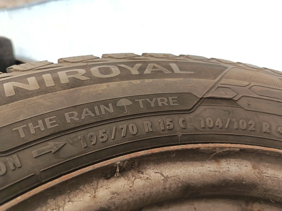 Anvelope MS 195 70 15c uniroyal 2021 5.7-9.7mm