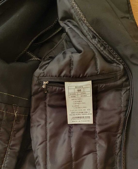 Плащ мужской утепленный.