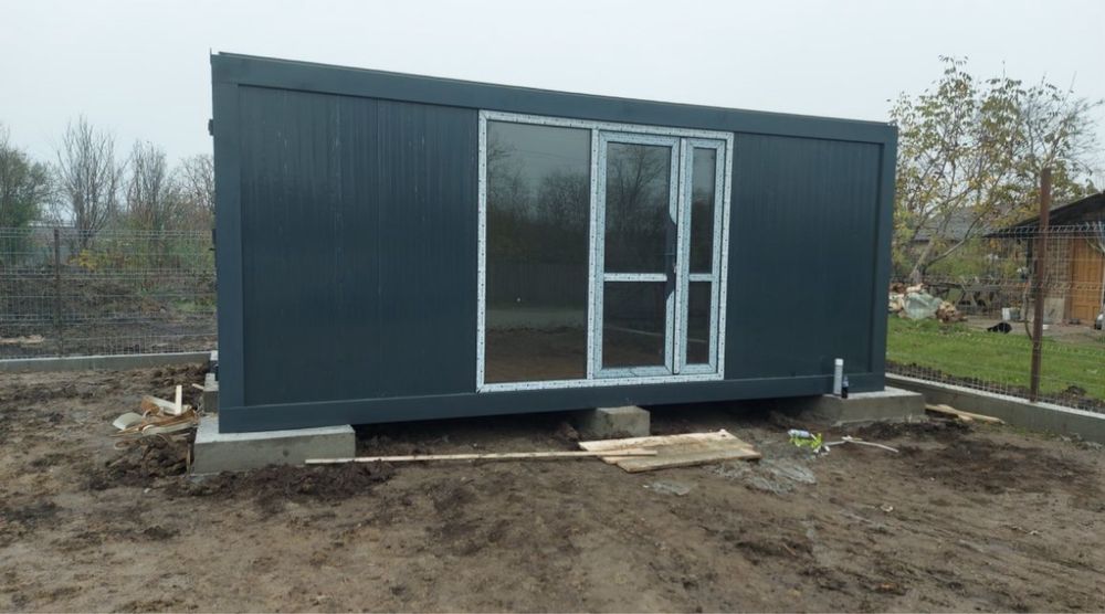 Container modular nou 6x2.40 m direct de la producător