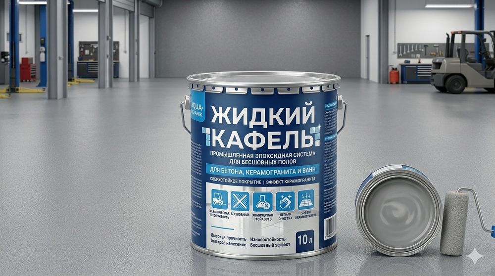 Жидкий кафель 10кг на 5 м2