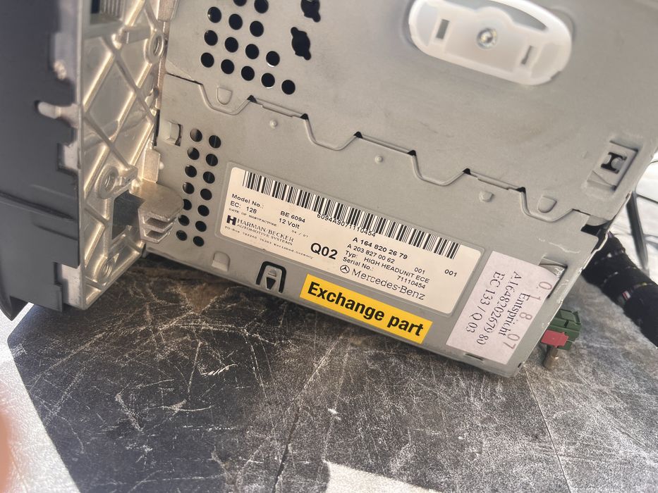 Навигация Mercedes ML W-164