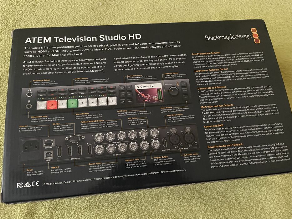 Blackmagic ATEM Television studio HD