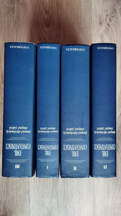 Emil Constantinescu - Timpul daramarii, Timpul zidirii (4 vol)