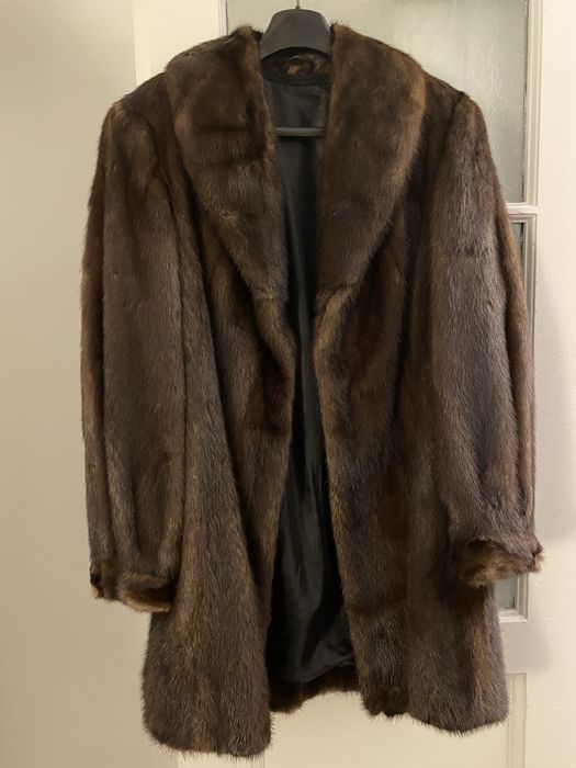 Blana naturala de nurca, stare impecabila