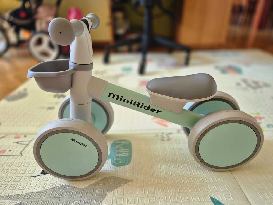 Детско колело за баланс Byox - Mini Rider, зеленo