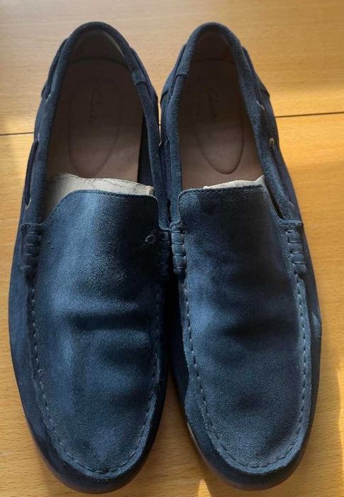 Clarks Men Loafer, Navi Blue, Size- 44