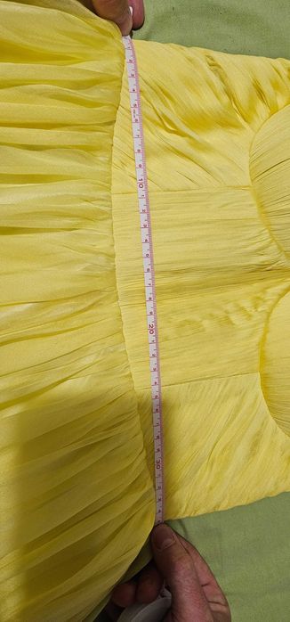 Rochie din voal cu matase naturala, corset plus cupe cu push-up