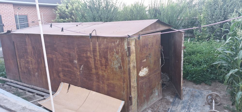 Металлический гараж