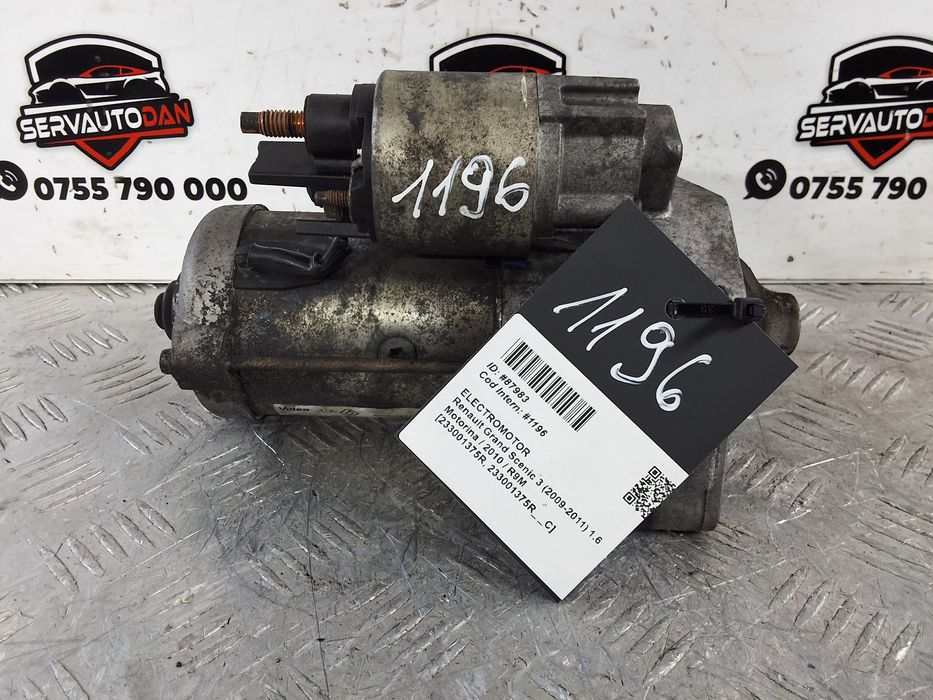 electromotor renault grand scenic 3 (2009-2011) 1.6 motorina 2010