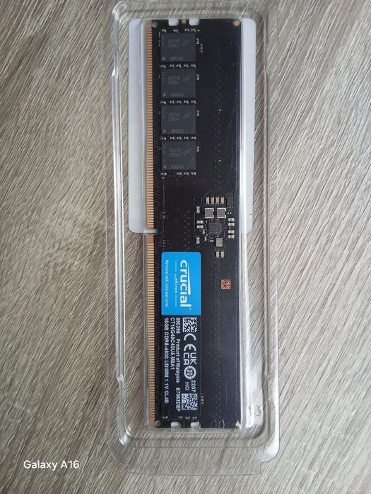 Памет 16GB за десктоп на фирмата Crucia