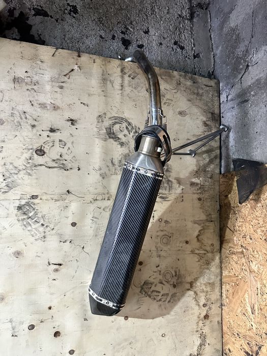 Глушитель на мопед