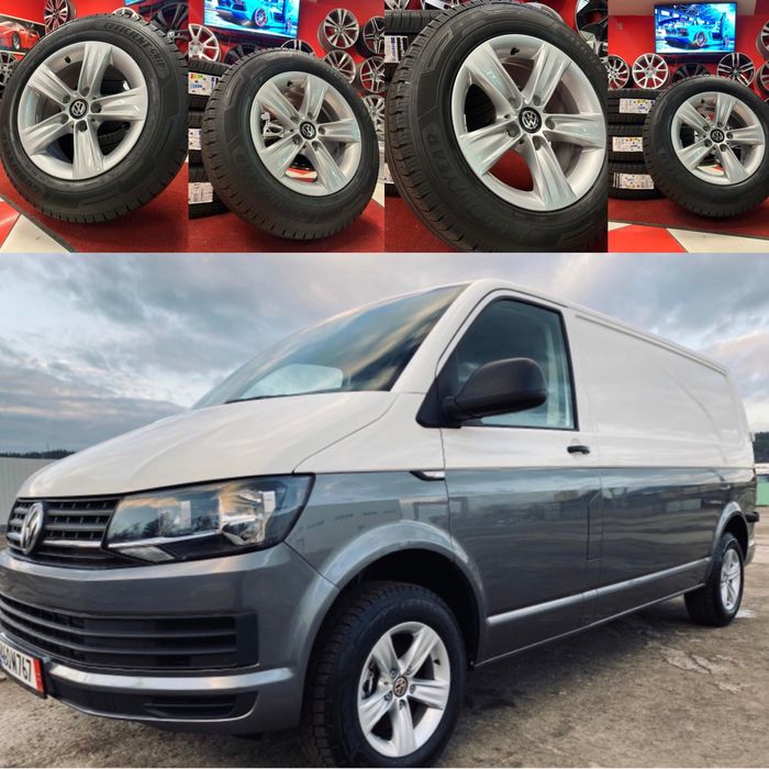 16ц Джанти 5х 120 VW T5 / T6 Transporter/ със Гуми 215/65/16С Нови