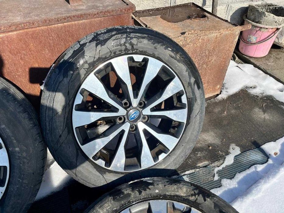 Диски с резиной Субару аутбак