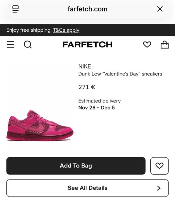 Nike Dunk Valentines Day Collection