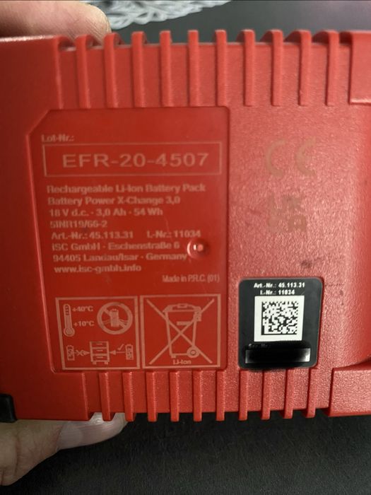 Vand acumulatori wurth 5A si einhell 3A de capacitate mare